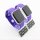 Bandmeister® Armband Silikon für Apple Watch violet S/M 42/44/45/49mm