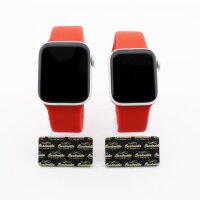 Bandmeister® Armband Silikon für Apple Watch china red M/L 38/40/41mm