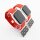 Bandmeister® Armband Silikon für Apple Watch china red S/M 42/44/45/49mm