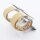 Bandmeister® Armband Silikon für Apple Watch nut brown M/L 42/44/45/49mm