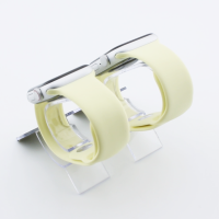 Bandmeister® Armband Silikon für Apple Watch creme M/L 38/40/41mm