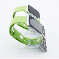Bandmeister® Armband Silikon für Apple Watch mint S/M 38/40/41mm