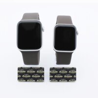 Bandmeister® Armband Silikon für Apple Watch cocoa M/L 38/40/41mm