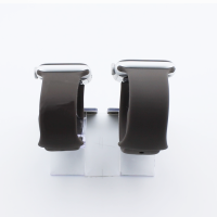 Bandmeister® Armband Silikon für Apple Watch cocoa M/L 42/44/45/49mm