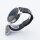 Bandmeister® Armband Karbonfaser Glieder black für Federsteg Uhr 20mm
