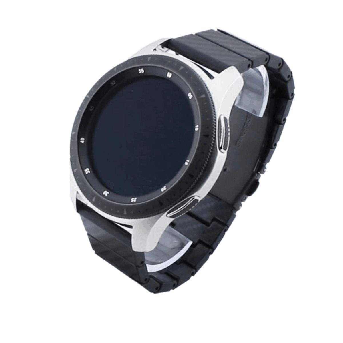 Federsteg Glieder Uhr Bandmeister® Armband Karbonfaser Glieder