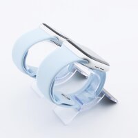 Bandmeister® Armband Silikon für Apple Watch sky blue S/M 38/40/41mm