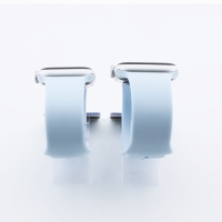 Bandmeister® Armband Silikon für Apple Watch sky blue M/L 42/44/45/49mm