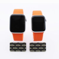 Bandmeister® Armband Silikon für Apple Watch apricot S/M 38/40/41mm