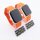 Bandmeister® Armband Silikon für Apple Watch apricot M/L 38/40/41mm