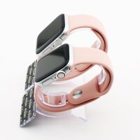 Bandmeister® Armband Silikon für Apple Watch vintage rose M/L 38/40/41mm