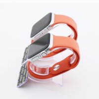 Bandmeister® Armband Silikon für Apple Watch citrus S/M 38/40/41mm
