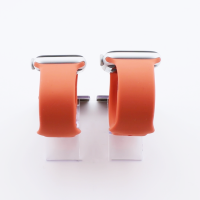 Bandmeister® Armband Silikon für Apple Watch citrus M/L 42/44/45/49mm