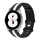 Bandmeister® Armband Silikon Rally Racer black-white für Federsteg Uhr 20mm S/M