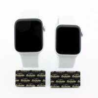 Bandmeister® Armband Silikon für Apple Watch soft white S/M 42/44/45/49mm