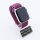 Bandmeister® Armband Flausch Klettverschluss für Apple Watch pitaya 42/44/45/49mm