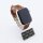 Bandmeister® Armband Echtleder Jasmin brown für Apple Watch 42/44/45mm