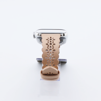 Bandmeister® Armband Echtleder Jasmin sand pink für Apple Watch 42/44/45mm