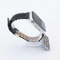 Bandmeister® Armband Echtleder Jasmin black für Apple Watch 38/40/41mm