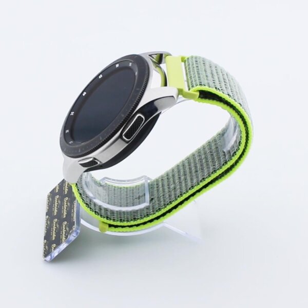 Bandmeister® Armband Flausch Klettverschluss flash für Federsteg