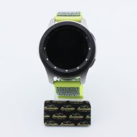 Bandmeister® Armband Flausch Klettverschluss flash für Federsteg Uhr 22mm