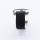 Bandmeister® Armband Flausch Klettverschluss black für Federsteg Uhr 20mm