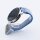 Bandmeister® Armband Flausch Klettverschluss tahoe blue für Federsteg Uhr 20mm