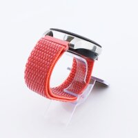 Bandmeister® Armband Flausch Klettverschluss nectari für Federsteg Uhr 20mm