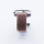 Bandmeister® Armband Flausch Klettverschluss smokey mauve für Federsteg Uhr 22mm