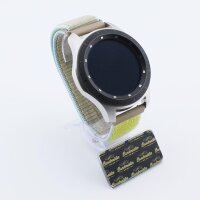 Bandmeister® Armband Flausch Klettverschluss luo se für Federsteg Uhr 20mm