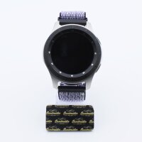 Bandmeister® Armband Flausch Klettverschluss dune color für Federsteg Uhr 20mm