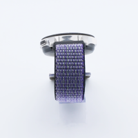 Bandmeister® Armband Flausch Klettverschluss dune color für Federsteg Uhr 20mm