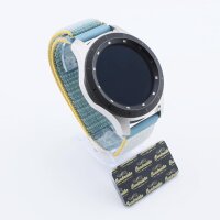 Bandmeister® Armband Flausch Klettverschluss sun für Federsteg Uhr 20mm