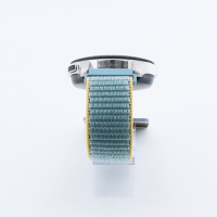 Bandmeister® Armband Flausch Klettverschluss sun für Federsteg Uhr 22mm
