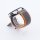 Bandmeister® Armband Flausch Klettverschluss bright orange für Federsteg Uhr 22mm