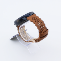 Bandmeister® Armband Echtleder Jasmin brown für Federsteg Uhr 20mm