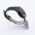 Bandmeister® Armband Echtleder Jasmin black für Federsteg Uhr 20mm