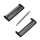 Bandmeister® Federsteg Adapter-Paar black für Fitbit Sense & Fitbit Versa 3