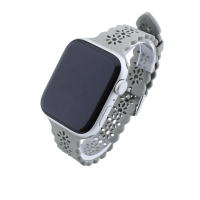 Bandmeister® Armband Silikon Jasmin stone für Apple Watch 38/40/41mm