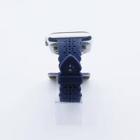Bandmeister® Armband Silikon Jasmin deep blue für Apple Watch 38/40/41mm