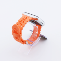 Bandmeister® Armband Silikon Jasmin apricot für Apple Watch 38/40/41mm