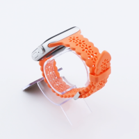 Bandmeister® Armband Silikon Jasmin apricot für Apple Watch 42/44/45mm