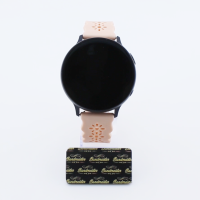 Bandmeister® Armband Silikon Jasmin pink für...