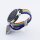 Bandmeister® Armband Flex Braided Loop rainbow für Federsteg Uhr 22mm