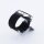Bandmeister® Armband Flex Braided Loop black für Federsteg Uhr 20mm