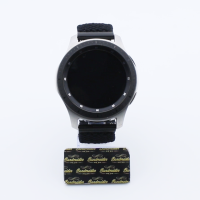 Bandmeister® Armband Flex Braided Loop black für Federsteg Uhr 22mm