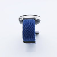 Bandmeister® Armband Flex Braided Loop blue für Federsteg Uhr 22mm