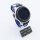 Bandmeister® Armband Flex Braided Loop z-blue-white für Federsteg Uhr 20mm