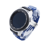 Bandmeister® Armband Flex Braided Loop z-blue-white...