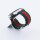 Bandmeister® Armband Flex Braided Loop green-red für Federsteg Uhr 20mm
